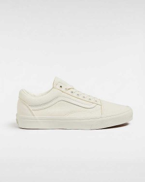 White Men Vans Old Skool Sneakers NZ | VN7283106