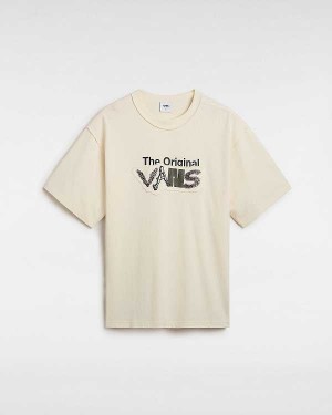 White Men Vans Premium Clash Short Sleeve T Shirts NZ | VN1792834