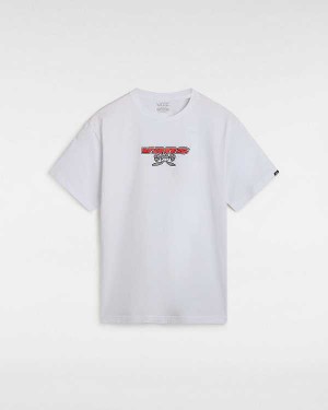 White Men Vans Sakomo T Shirts NZ | VN8475139