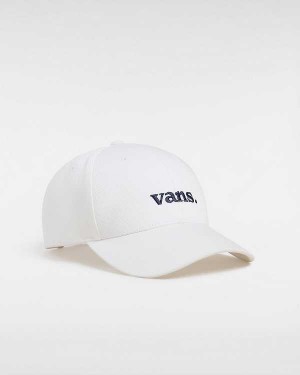 White Unisex Vans 66 Structured Jockey Hats NZ | VN8796430