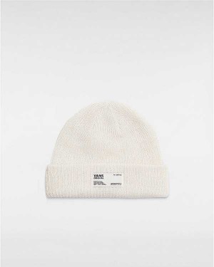 White Unisex Vans Hamlin Cuff Beanie NZ | VN1768450