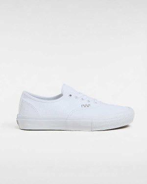 White Women Vans Authentic Skate Shoes NZ | VN7815649