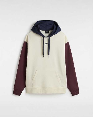 White Women Vans Colorblock Hoodie NZ | VN3645721