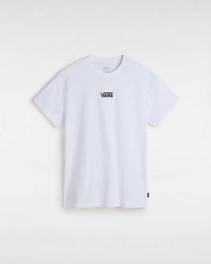 White Women Vans Flying V Oversized T Shirts NZ | VN3076519