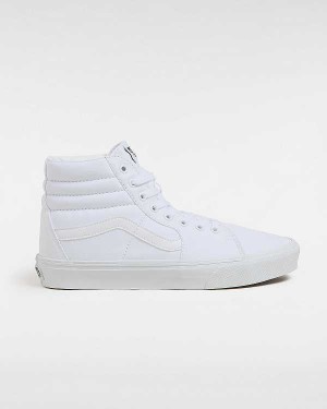 White Women Vans Sk8-Hi Sneakers NZ | VN5632847