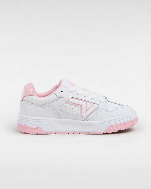 White / Pink Men Vans Upland Sneakers NZ | VN5639410