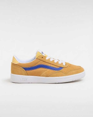 Yellow Women Vans Cruze Too ComfyCush Sneakers NZ | VN7360149