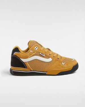 Yellow Women Vans Premium Rowley XLT Skate Shoes NZ | VN3971580