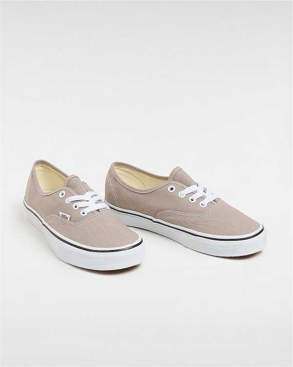 Beige Men Vans Authentic Sneakers NZ | VN0576831