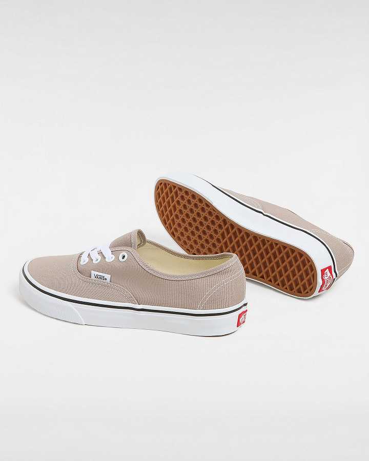 Beige Men Vans Authentic Sneakers NZ | VN0576831