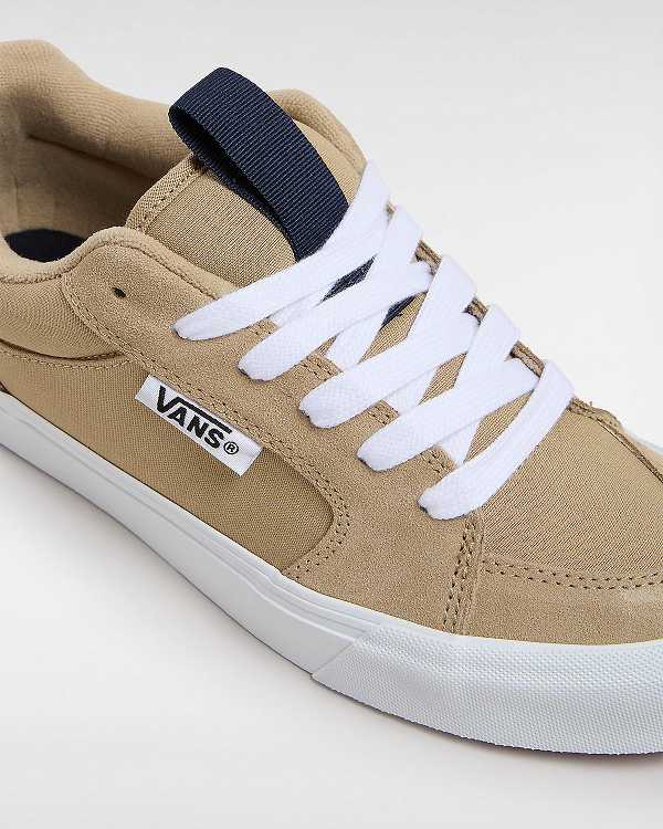 Beige Men Vans Chukka Push Sneakers NZ | VN1748209