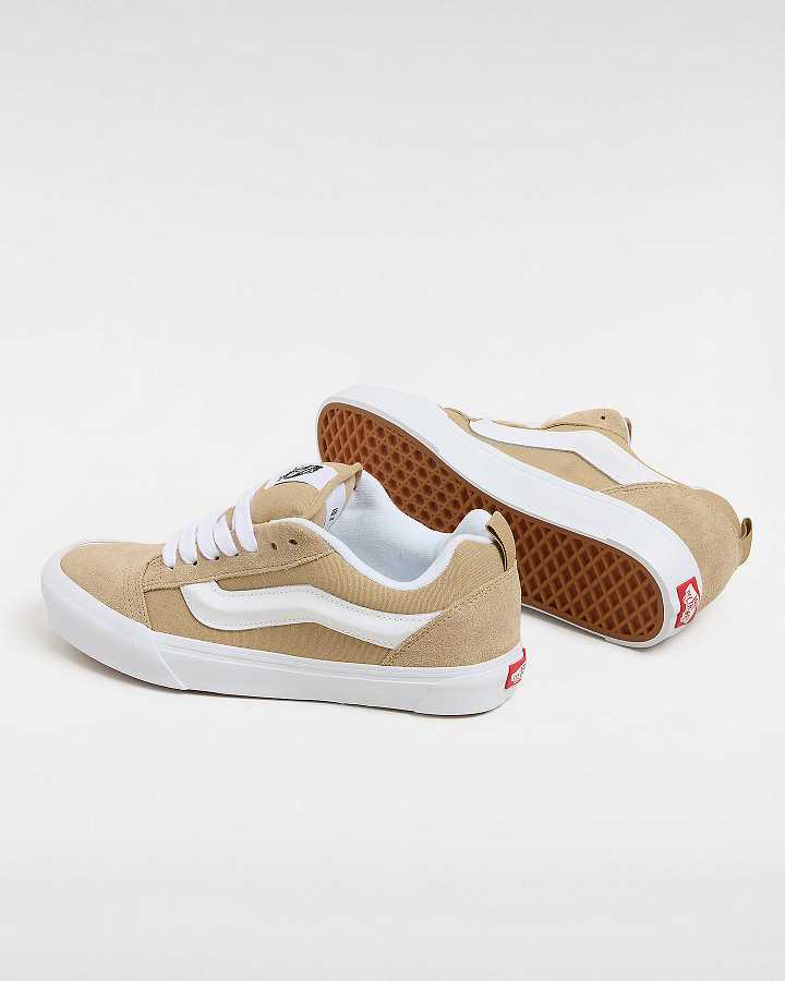 Beige Men Vans Knu Skool Sneakers NZ | VN1873645