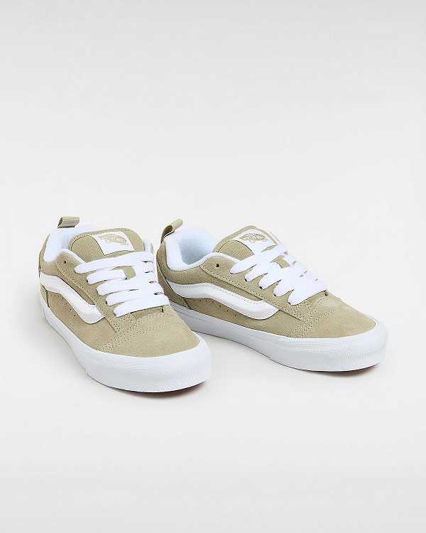 Beige Men Vans Knu Skool Sneakers NZ | VN7214958