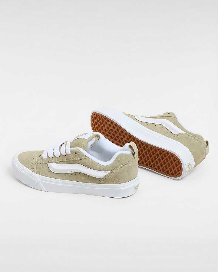 Beige Men Vans Knu Skool Sneakers NZ | VN7214958