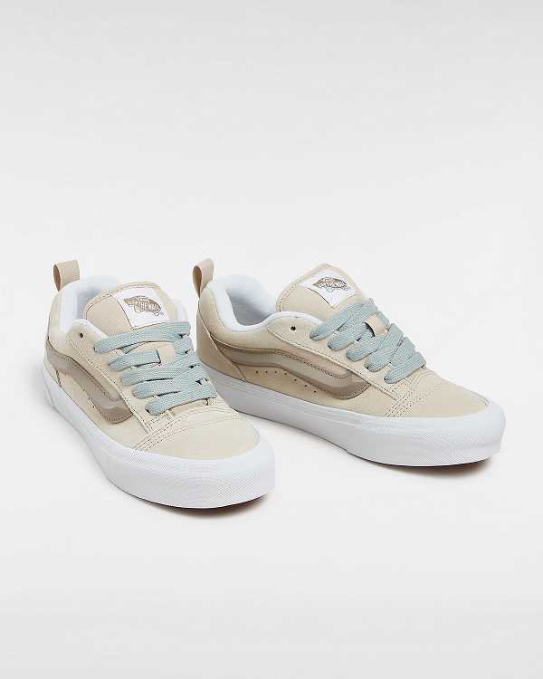 Beige Men Vans Knu Skool Sneakers NZ | VN8214709