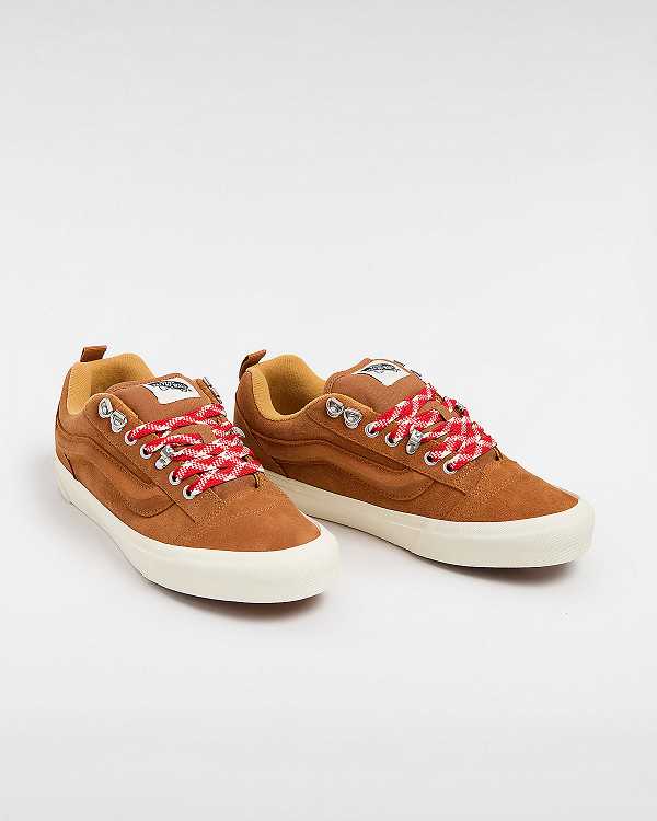 Beige Men Vans Knu Skool Sneakers NZ | VN8764531