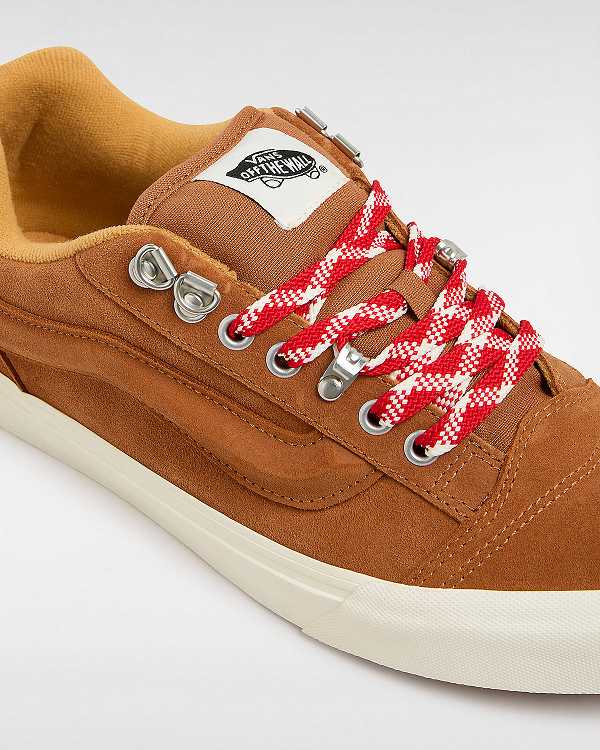 Beige Men Vans Knu Skool Sneakers NZ | VN8764531