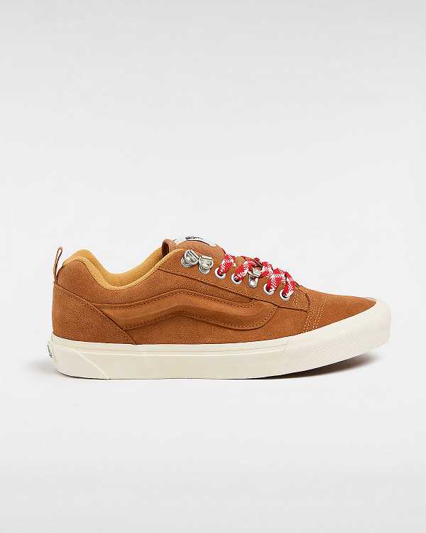 Beige Men Vans Knu Skool Sneakers NZ | VN8764531