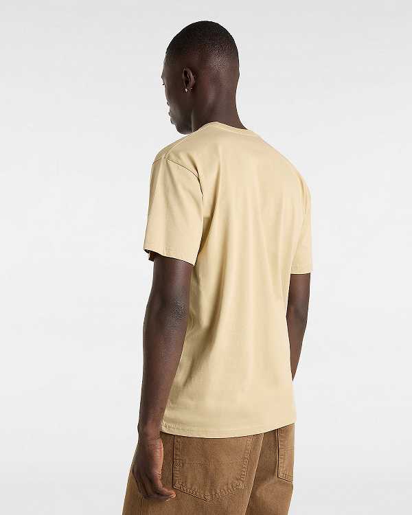 Beige Men Vans Last Remains T Shirts NZ | VN6583704