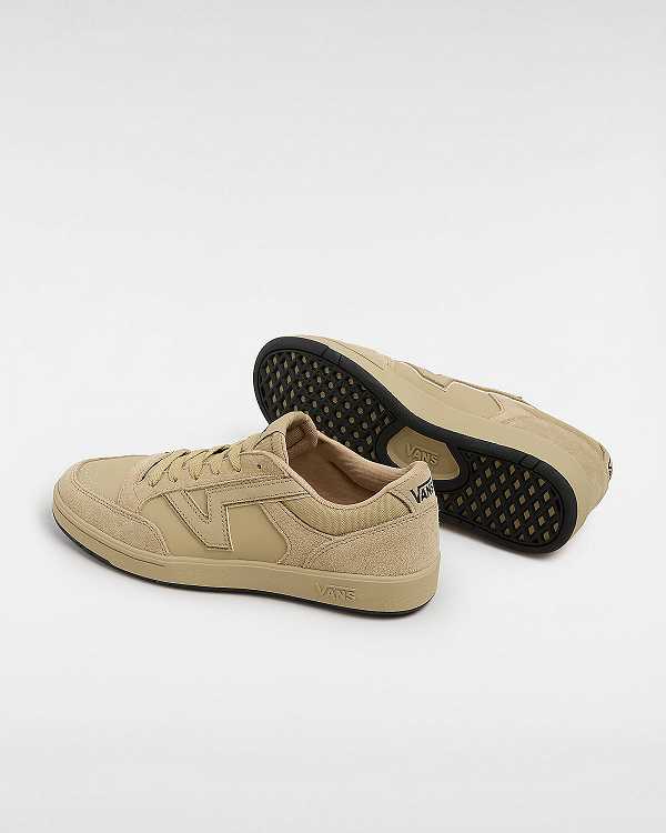 Beige Men Vans Lowland ComfyCush Shoe Tennis Shoes NZ | VN5291804