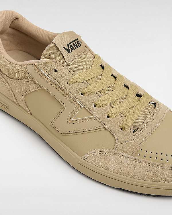 Beige Men Vans Lowland ComfyCush Shoe Tennis Shoes NZ | VN5291804