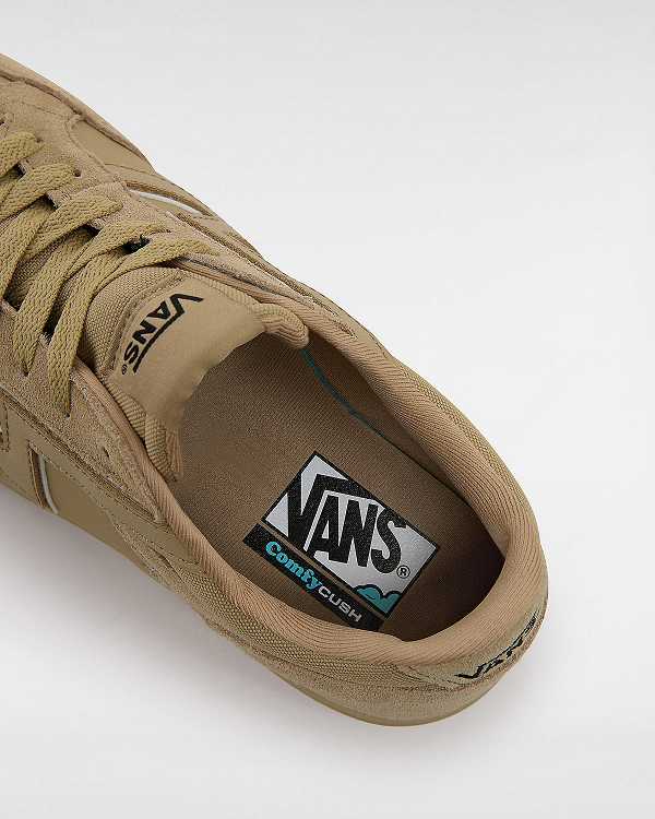 Beige Men Vans Lowland ComfyCush Shoe Tennis Shoes NZ | VN5291804