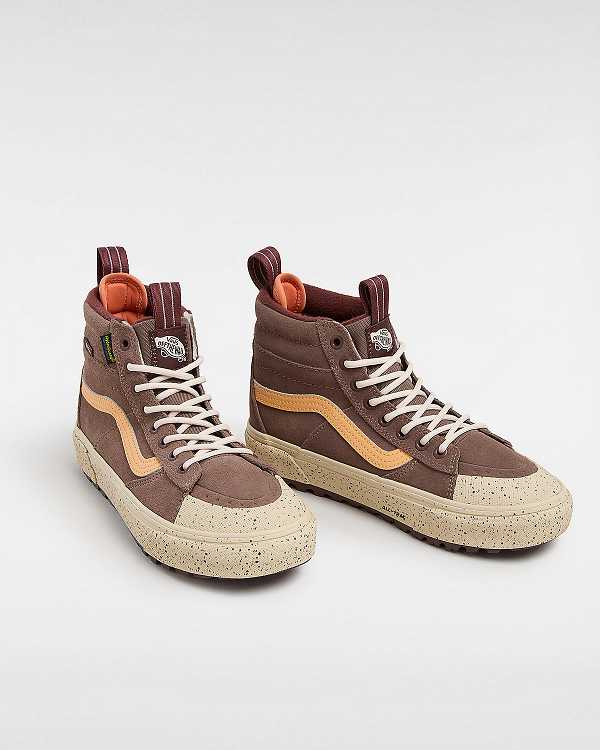 Beige Men Vans MTE Sk8-Hi Waterproof Shoes NZ | VN8734259