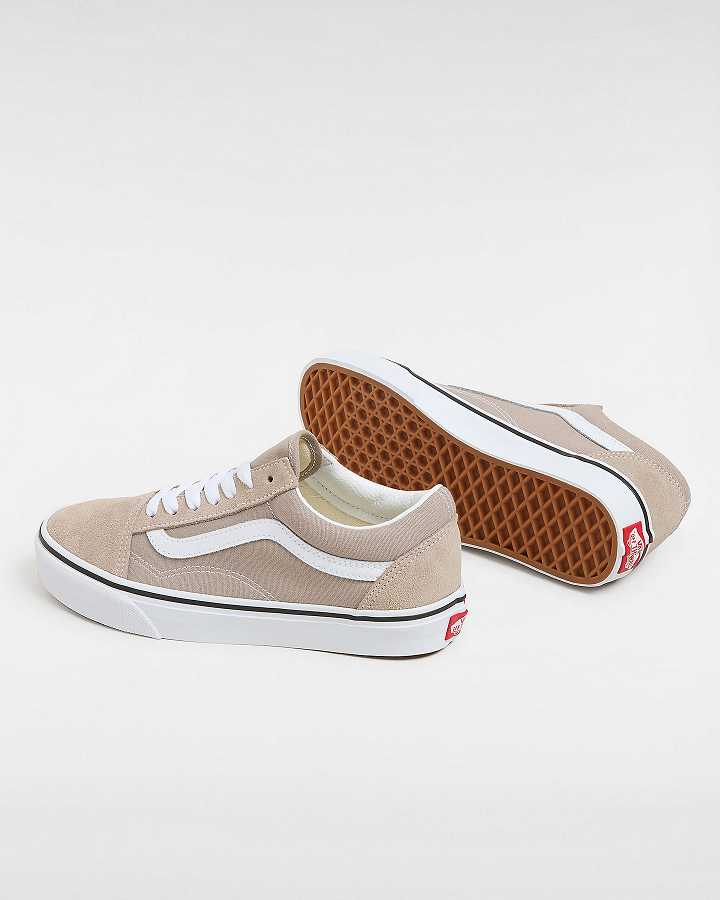 Beige Men Vans Old Skool Sneakers NZ | VN9062481