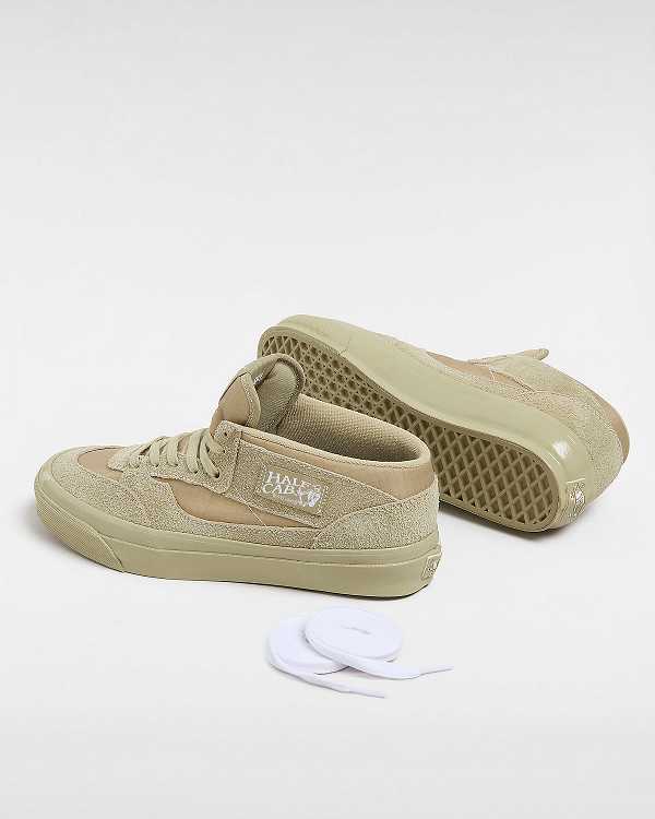 Beige Men Vans Premium Half Cab Reissue 33 Athletic Shoes NZ | VN1928374