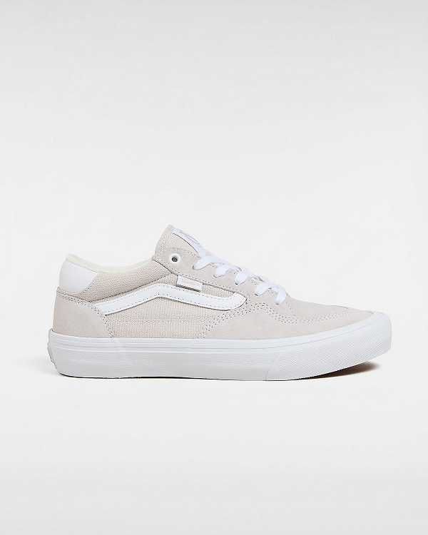 Beige Men Vans Rowan Skate Shoes NZ | VN9715843