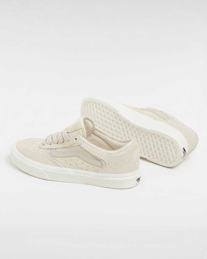 Beige Men Vans Rowley Classic Sneakers NZ | VN6587243