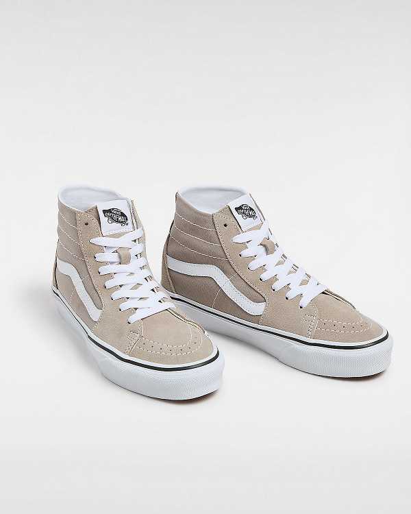 Beige Men Vans Sk8-Hi Tapered Sneakers NZ | VN7503169