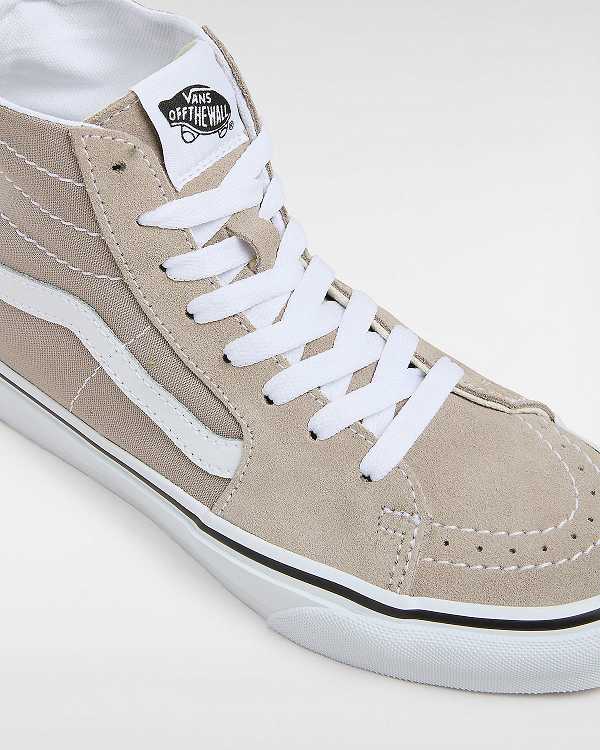 Beige Men Vans Sk8-Hi Tapered Sneakers NZ | VN7503169