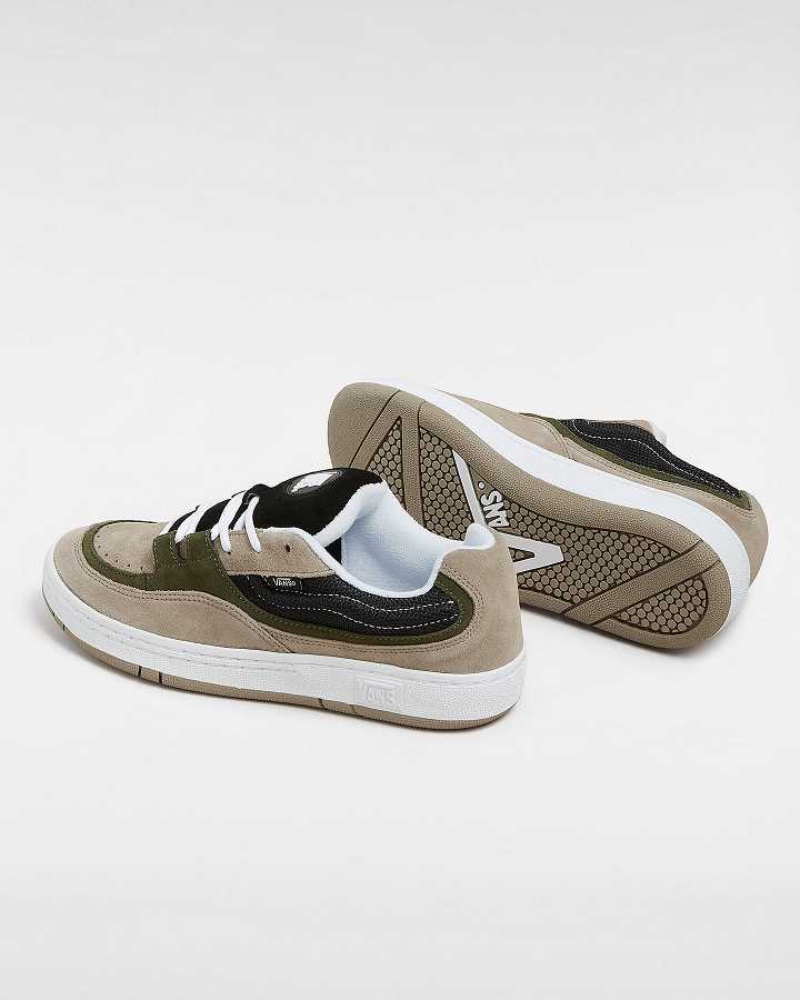 Beige Men Vans Speed LS Skate Shoes NZ | VN7054196