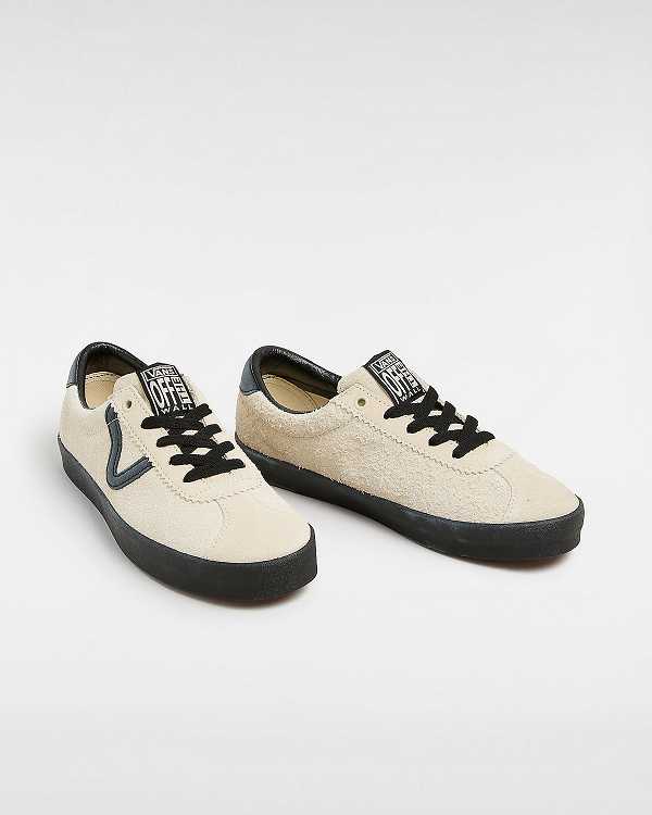 Beige Men Vans Sport Low Sneakers NZ | VN2596871