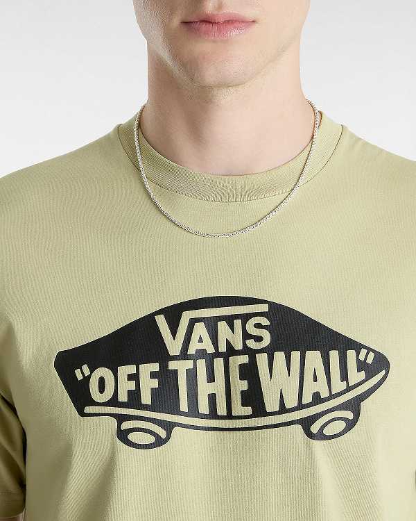 Beige Men Vans Style 76 T Shirts NZ | VN5178943