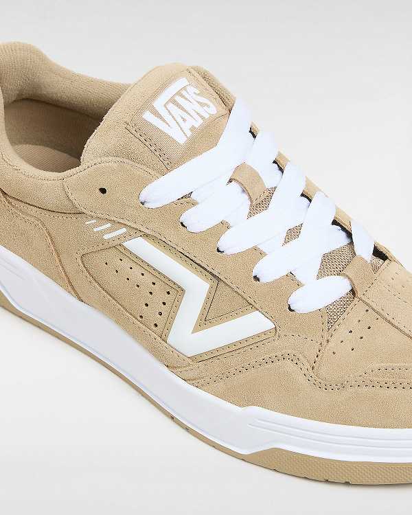 Beige Men Vans Upland Sneakers NZ | VN2397461