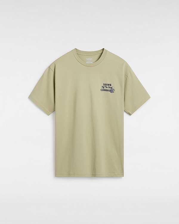 Beige Men Vans Wrenched T Shirts NZ | VN5392681