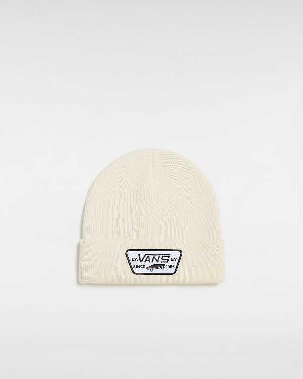 Beige Unisex Vans Milford Beanie NZ | VN6981350