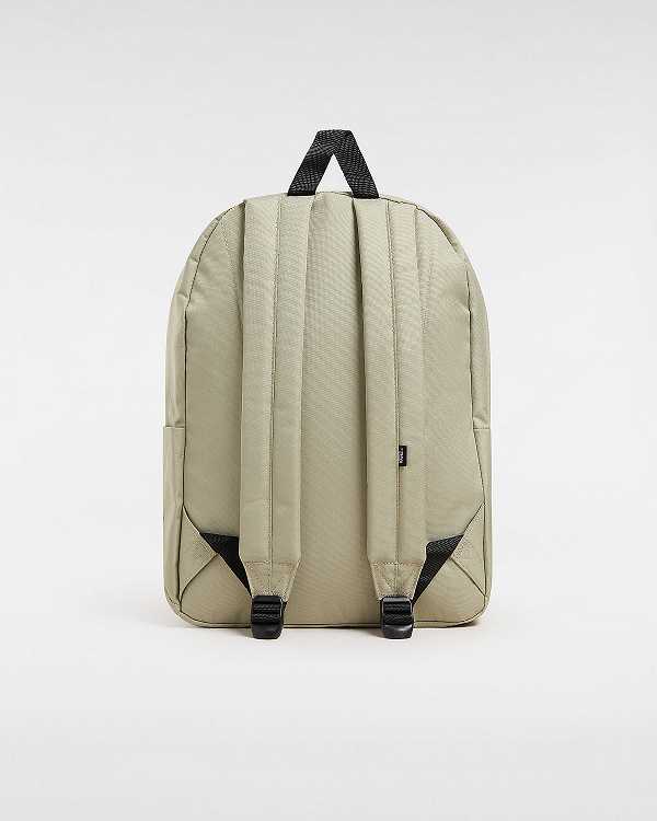 Beige Unisex Vans Old Skool Classic Backpacks NZ | VN2741983