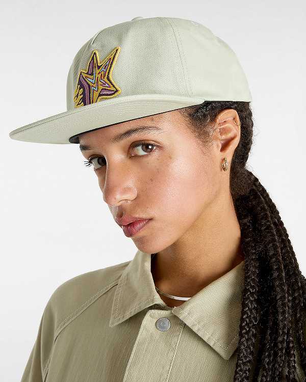 Beige Unisex Vans Skate Star Low Hats NZ | VN7439810