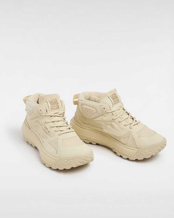 Beige Women Vans MTE Crosspath Mid Sneakers NZ | VN8709653