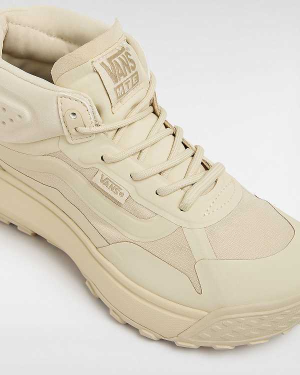 Beige Women Vans MTE Crosspath Mid Sneakers NZ | VN8709653