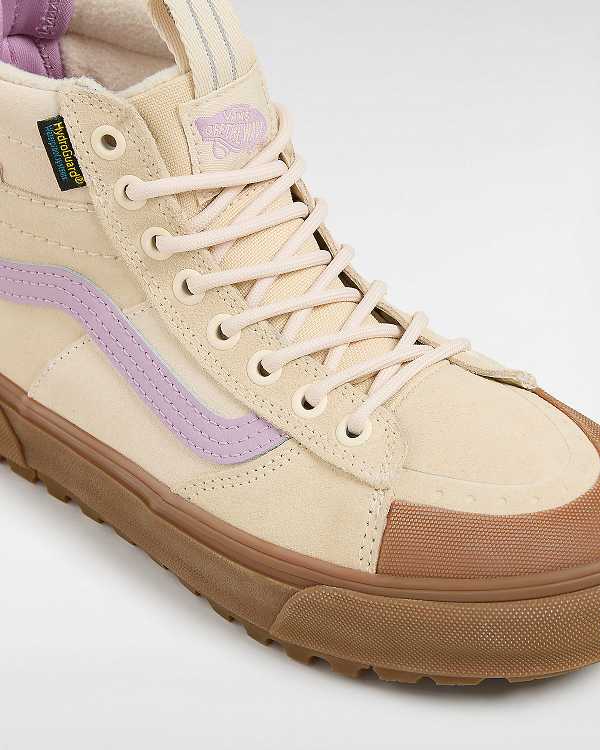 Beige Women Vans MTE Sk8-Hi Waterproof Shoes NZ | VN4759281