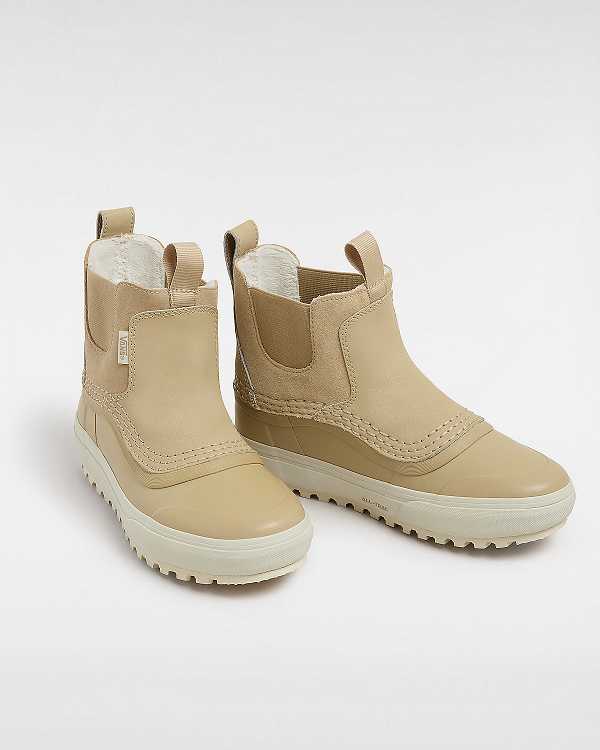 Beige Women Vans MTE Standard Mid Chelsea Snow Boots NZ | VN4307859