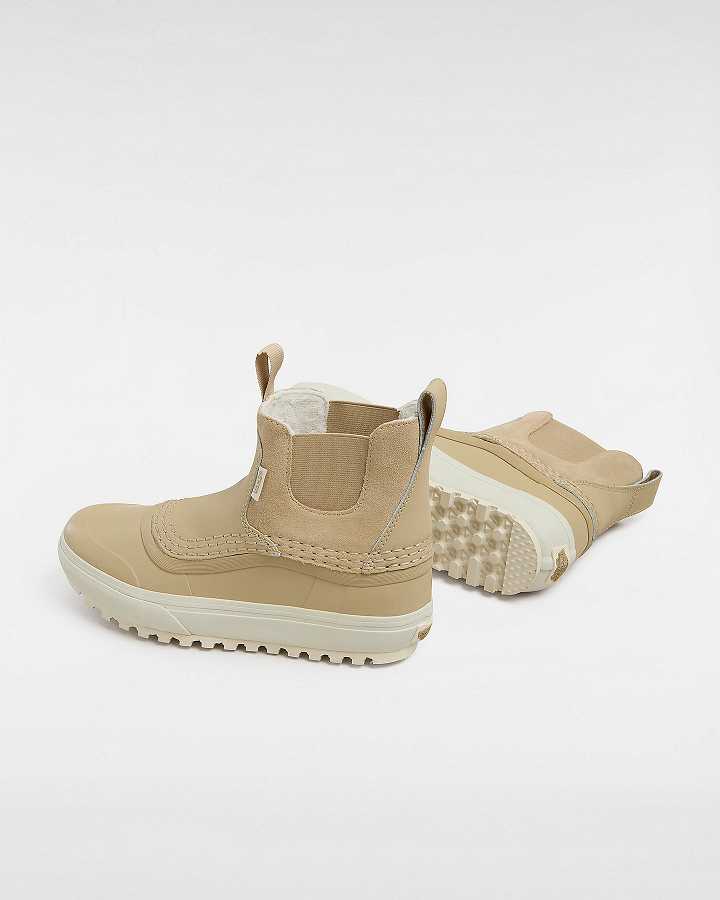 Beige Women Vans MTE Standard Mid Chelsea Snow Boots NZ | VN4307859