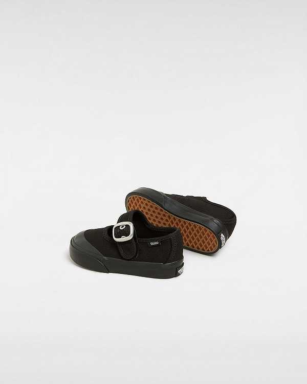 Black Kids' Vans Glitter (1-4 Years) Mary Janes NZ | VN2086375