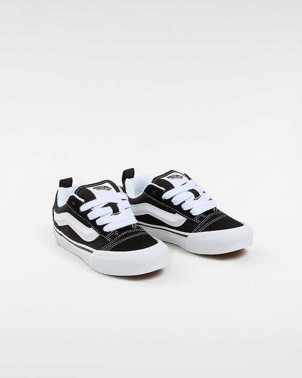 Black Kids' Vans Knu Skool (4-8 Years) Sneakers NZ | VN0872354