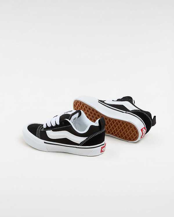 Black Kids' Vans Knu Skool (4-8 Years) Sneakers NZ | VN0872354