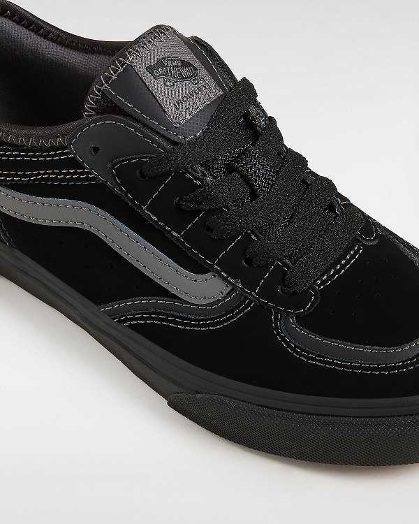 Black Kids' Vans Rowley Classic (8-14 Years) Sneakers NZ | VN7356481